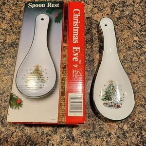 Vintage Salem Christmas Eve Spoon Rest